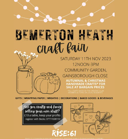 Bemerton Heath Craft Fayre