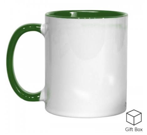 X 11oz Coloured Inner & Handle Mugs