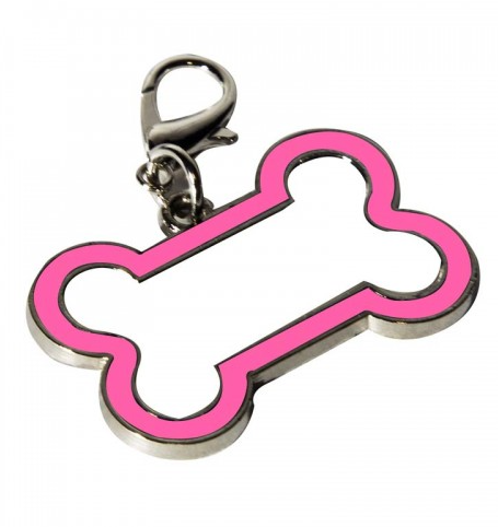 Dog Tags - Pink / Blue / Black